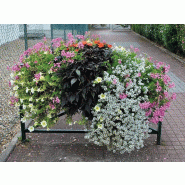Jardinières sur rebords de fenêtres ou sur barrières de ville_1