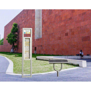 Assis-debout Oslo - Réf : 209161.Gpro - Design discret et confortable, 14 Kg, finition peinte sur zinc_1