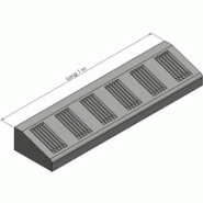 Bordure de voirie pour îlot directionnel I1 - 24,5x12,5cm - Quartz_1