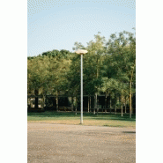 Lampadaire urbain lentis - 150 W - en acier galvanisé - 5 m_1