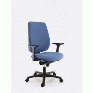 Siège de bureau Lander - assise volumineuse, mécanisme synchro, accoudoirs fixes ou 3D - certifié NF Environnement_1