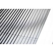 Moustiquaire plissée - Mosquituria - système horizontal avec tissu en polypropylène noir_1