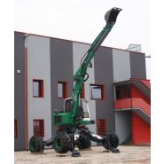 R1253 Big Foot Forester - Pelle araignée compacte, moteur John Deere 173 Hp, hydraulique performant_1