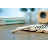 Mini crayon à papier taillé avec gomme - Coloris naturel_1