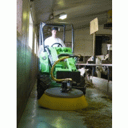 Balayeuse latérale avant Tecno OY - motorisation hydraulique, rotation bidirectionnelle et orientation manuelle_1