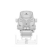 Siège de tracteur - Grammer AG - Maximo Professional tissu agri - course de la suspension : 100 mm - 56081_1