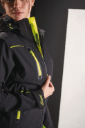 Veste softshell Space femme - Réf: UPFU187L - Imperméable, respirante et coupe-vent avec capuche réglable_1