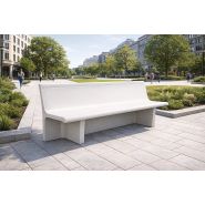 Banc public en béton moderne - modèle URBANA 1036_1