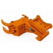 Grappin coupeur forestier Axer 650 K - diamètre de coupe max 275 mm - ouverture max 1000 mm - pour pelleteuses de plus de 12 t_1