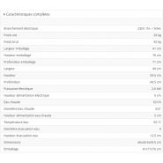 KN35 - Lave-verres Angelo Po - 30 paniers/heure - Acier inox AISI304 - Poids brut 30 kg_1