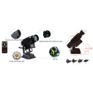 Projecteur gobo WT-RT3020 - Noble - LED rotatif 30W - Degré d'objectif : 15° / 30° / 50° - Puce Osram_1