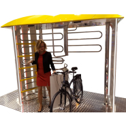 Tourniquet Passe-Vélos TS 120 PMR-V - avec portillon motorisé et passage PMR_2