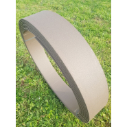 Bordure à dérouler - Urbi Roul' BAD14/3 Marron 100% recyclé - Lame 14 cm x 3 m, épaisseur 7 mm_1