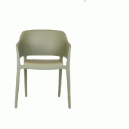 Giethoorn - Chaise empilable en polypropylène vert mousse_1