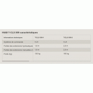 Grue auxiliaire T-clx 009 - Hiab - portée hydraulique 1.8 à 2.8 m - capacité 870 kg_1