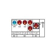 AC126SE - Armoire électrique de chantier Sermes - Puissance 87 kVA avec prises triphasées et arrêt d'urgence_1