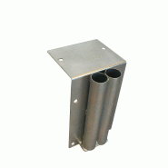 Accessoire de fixation pour barrière à sceller - Fixation murale double / 45_1