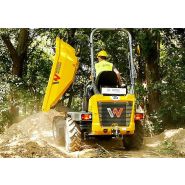 Dw30 mini-dumper sur pneu - wacker neuson - 3000 kg_1