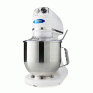 Mixer planétaire - 7 L - jusqu'à 2 kg de pâte - blanc | Maxima - 09300154_1