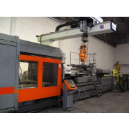 Presse à injecter Sandretto - 9300/1000 S7 - 1990 - vis 105 mm - force de fermeture 1000T_1