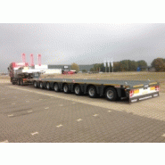 Semi-remorque surbaissée nooteboom c016637 - 121t - 8 essieux_1