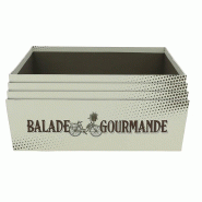 Boite carton carrée empilable Balade Gourmande 33x33 -_1