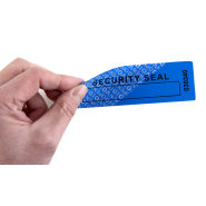 Étiquette de sécurité sur mesure sans résidu CKNR - manipulation visible - Precintia_1