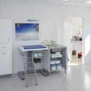 Table à langer pour handicapé - Granberg - électrique à hauteur variable 72-112 cm - 333-080_1