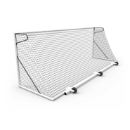 Filet de sport Paire filets football but transportable 4mm sans noeuds en maille 120mm_1