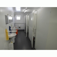 Bungalow de chantier / sanitaire / bureau / réfectoire_1