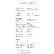 DPLIFT 636 N - Crics pour véhicules lourds - Dino Paoli - Capacité 60/30/18T - 69 kg_1