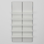 Élément suivant Alias 5 tablettes blanc L60xH240cm_1