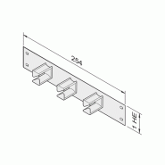 SCHROFF Passe-Câbles 1UH 10