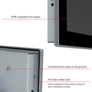 Panel PC industriel fanless 19 pouces SXGA Intel® Celeron® J1900 - EVI-J019SAC - Interface HMI et SCADA/MES_1