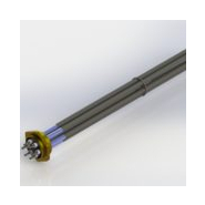 Thermoplongeur à montage vertical - Chauffage pour applications de traitement de surface - Installation sur bord de cuve_1