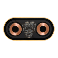 Chargeur sans fil transparent - rapide 15W avec double bobine - bambou et boîtier en plastique transparent_1