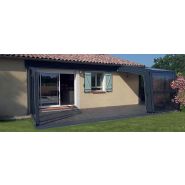 Abri de terrasse r-home - azenco groupe - télescopique et facile à déployer_1