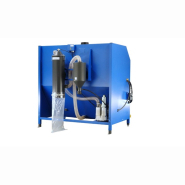 Cabine de sablage / microbillage ARENA - Gamme PRO - Système dépression ou surpression, buse de sablage et ventilation performante_1