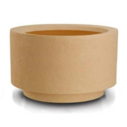 Pot rond emboîtable - Polyéthylène, plusieurs tailles et coloris, résistant aux chocs et UV, fabrication française_1