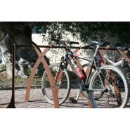 Arco - porte-vélos - track design - en acier corten_1