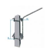 Ep 200 - console pour poteau - dimensions 500x800 mm - diam. 49 mm - seifel - 00a0043_1