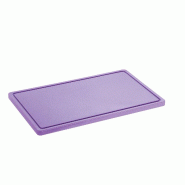 Planche à découper PRO 53x32 W-R A120511 Bartscher - Violet_1