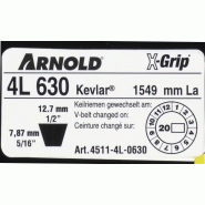 Courroie trapézoïdale X-Grip V - type 4L630_1