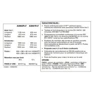 As902p6t - armoire de sécurité pour produits inflammables - delahaye - capacité 250 l_1