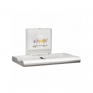 CP0016HCS - BabyMedi table à langer satinée en inox avec surface anti-microbienne - jusqu'à 22 kg_1