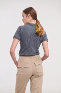 Polo Stretch Femme - Réf: RU566F - Coupe slim, toucher doux, 95% coton / 5% Lycra - Marque Russell_1
