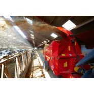 Kverneland 853 Pro - 856 Pro Pailleuse agricole - capacité 3 à 6m3 - distance de paillage jusqu'à 25m - système anti-bourrage_1