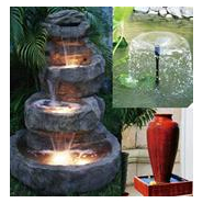 Kit de pompage solaire 750l/h - bassin avec batterie, timer et accessoires inclus_1