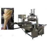 Machine de cornet de crème glacée - Henan Gelgoog - 2500-3000pcs/h - acier inoxydable, moules adaptables, certification CE_1