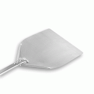 Pelle à pizza pleine rectangulaire aluminium 32x30 - Manche 120 cm - Gamme Amica | GI.METAL_1